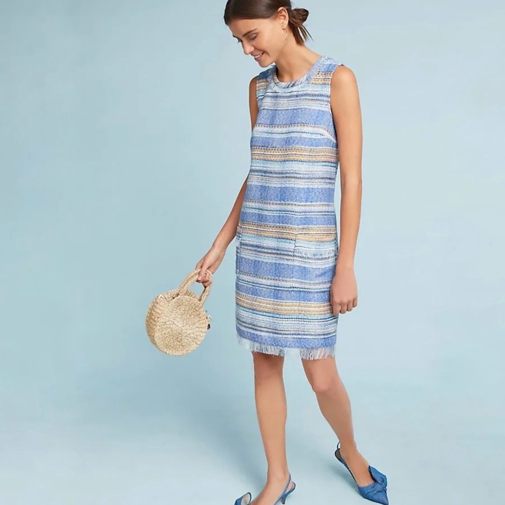 Anthropologie | Akemi & Kin | Tweed Shift Dress Size US 4